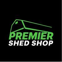 Premier Portable Buildings Shed Shop Logo