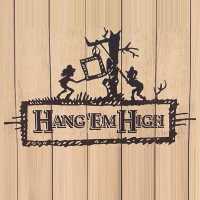Hang 'Em High Creative Framing Logo