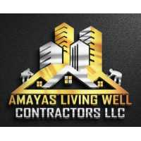 Amaya's Living Well Contractors Logo