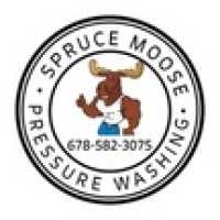 Spruce Moose Pressure Washing Logo
