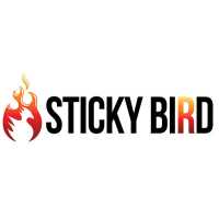 Sticky Bird Addiction Chicken Logo
