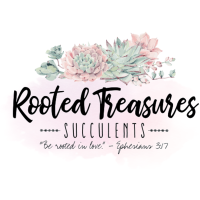 Rooted Treasures Succulents Logo