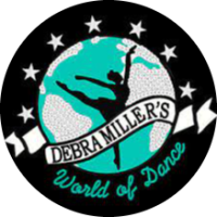 Debra Miller's World Of Dance Logo