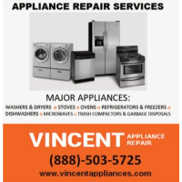 Vincent Appliance Repair Logo