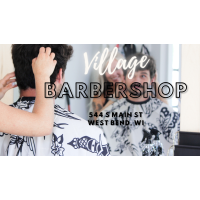 Village Barbershop LLC by Chloe Logo