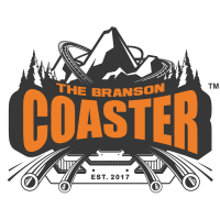 The Branson Coaster Logo