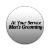 At Your Service Mens Grooming Logo